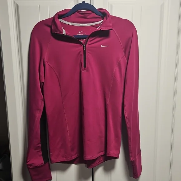 Nike Pink Dri-FIT Pullover - Picture 1 of 5